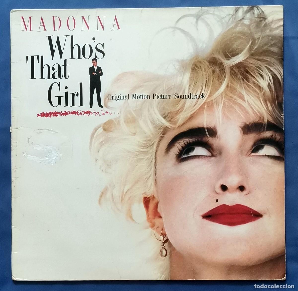 Discos de vinilo: Madonna &ndash; Who's That Girl LP 1987 Espa&ntilde;a