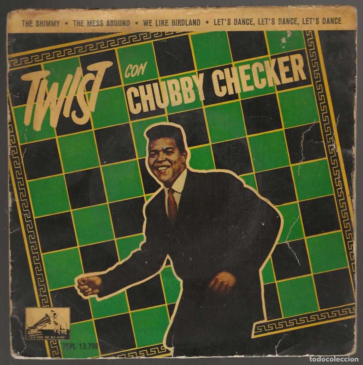 Discos de vinilo: CHUBBY CHECKER TWIST -- THE SHIMMY Y 3 M&Aacute;S