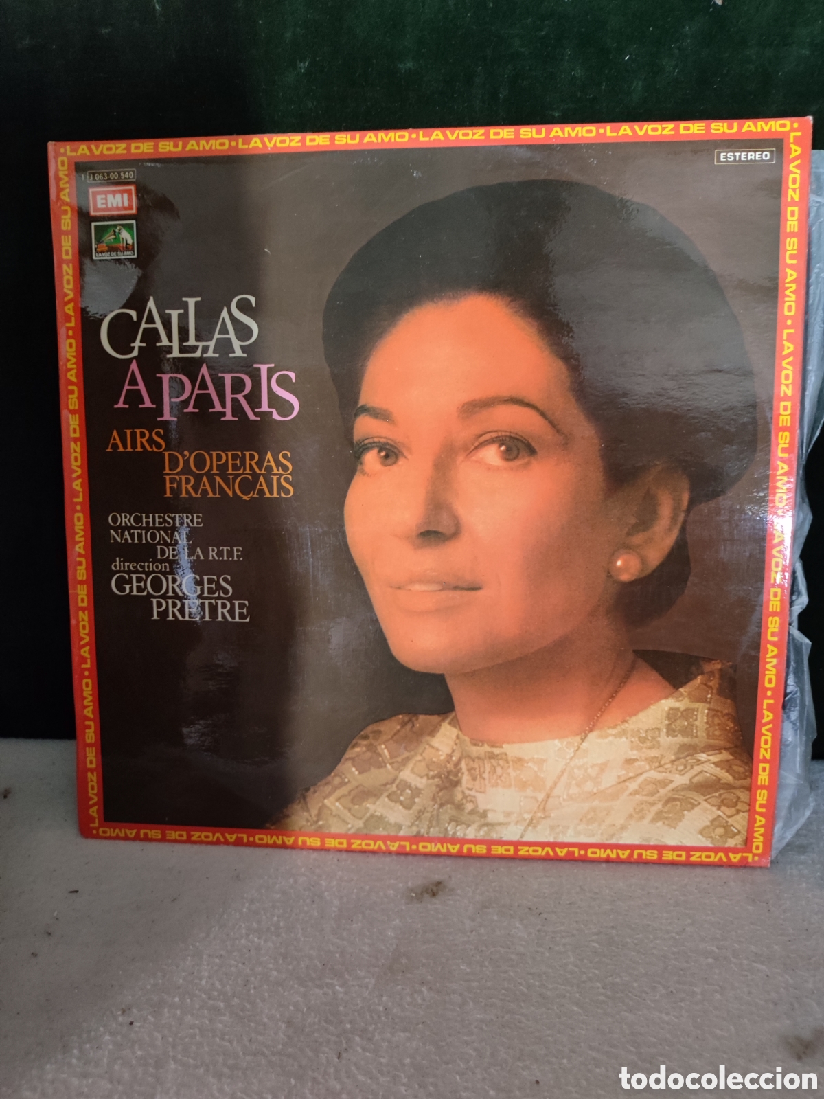 Discos de vinilo: Callas a Par&iacute;s arias de &oacute;pera francesas - Foto 1