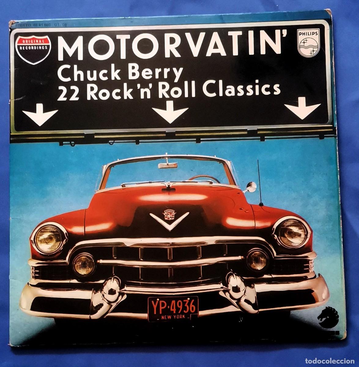 Discos de vinilo: Chuck Berry &ndash; Motorvatin' 2xLP 1977 Espa&ntilde;a