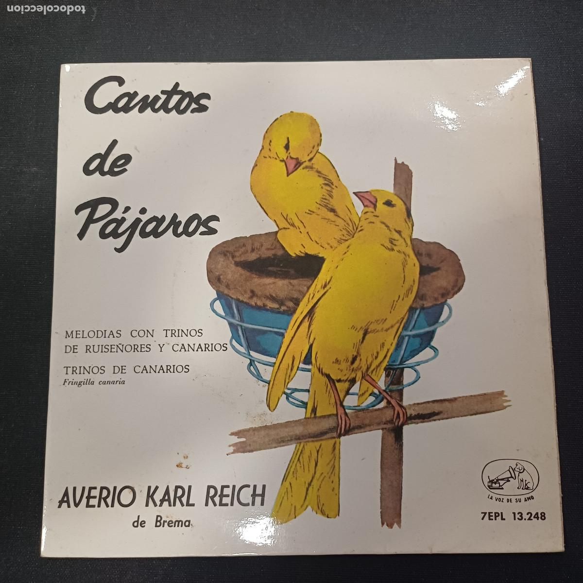 Discos de vinilo: CANTOS DE PAJAROS/SINGLE.
