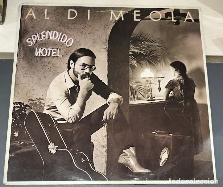 Discos de vinilo: Al Di Meola - Splendido Hotel - 2LP CBS ref. 88468. Ed. europea 1980.