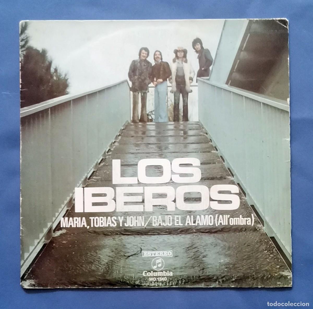 Discos de vinilo: Los Iberos &ndash; Maria, Tobias Y John / Bajo El Alamo 1973