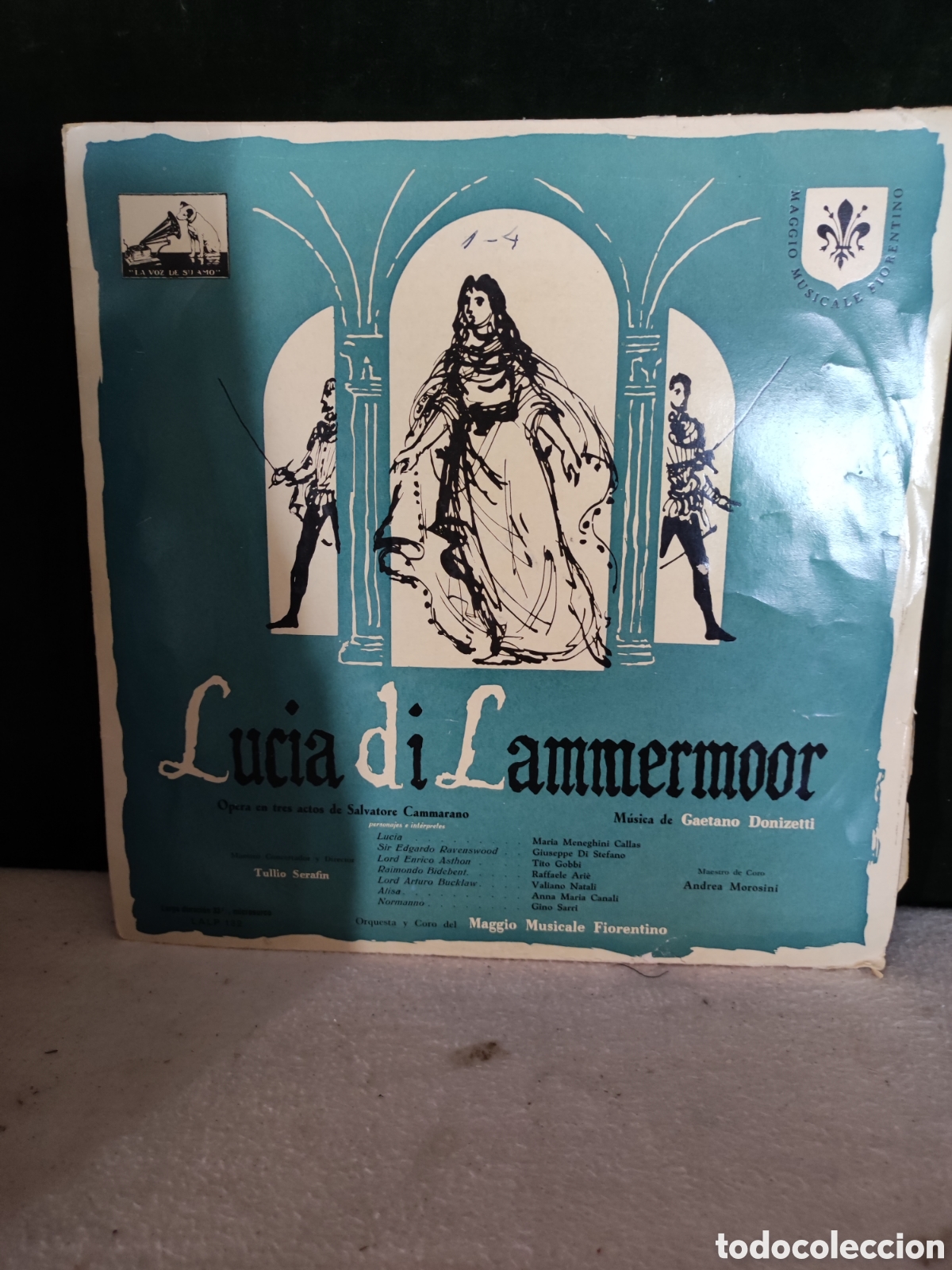 Discos de vinilo: Luc&iacute;a di Lammentmoor - Foto 1