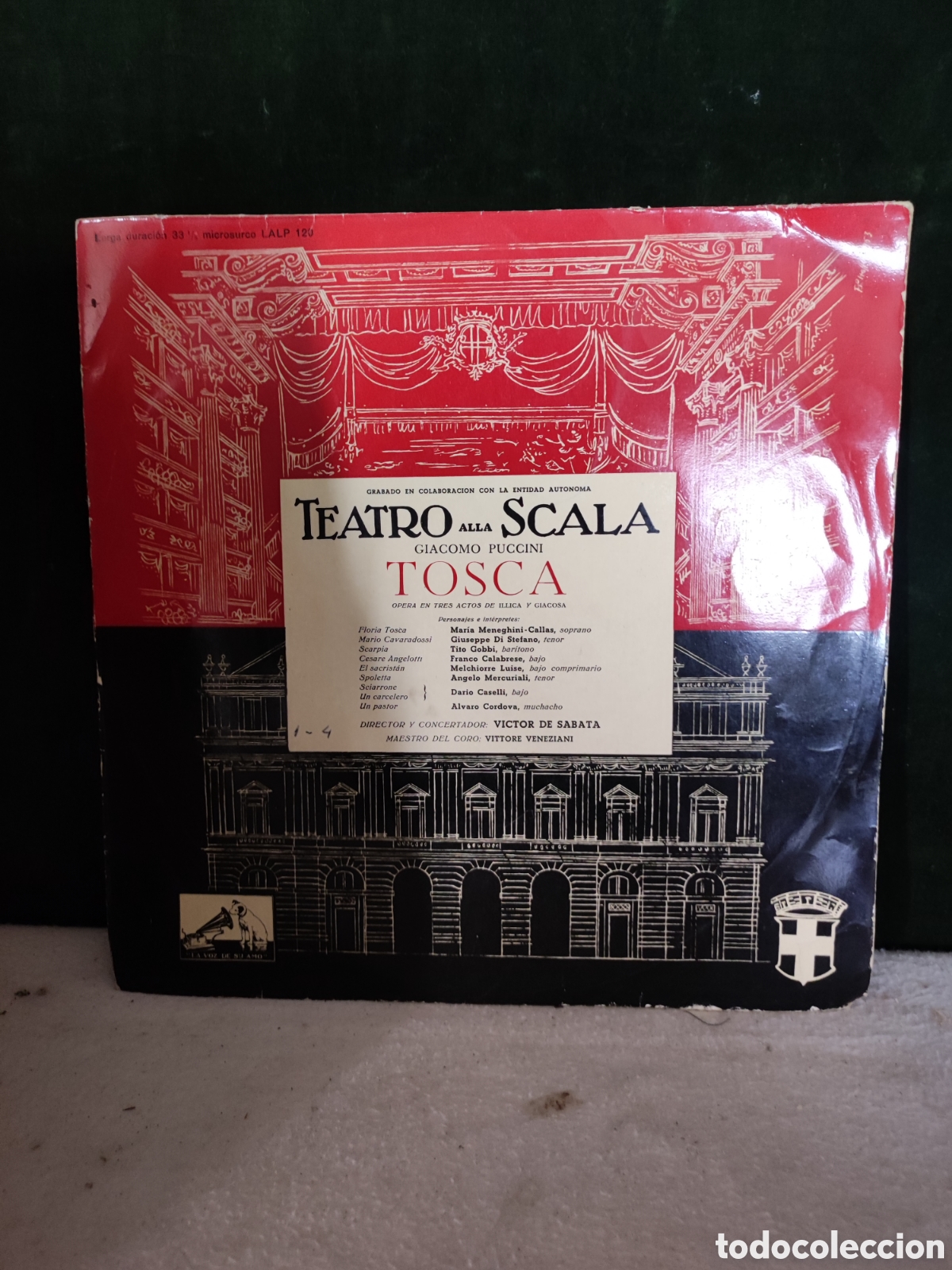 Discos de vinilo: Teatro de la escala Giacomo puccini