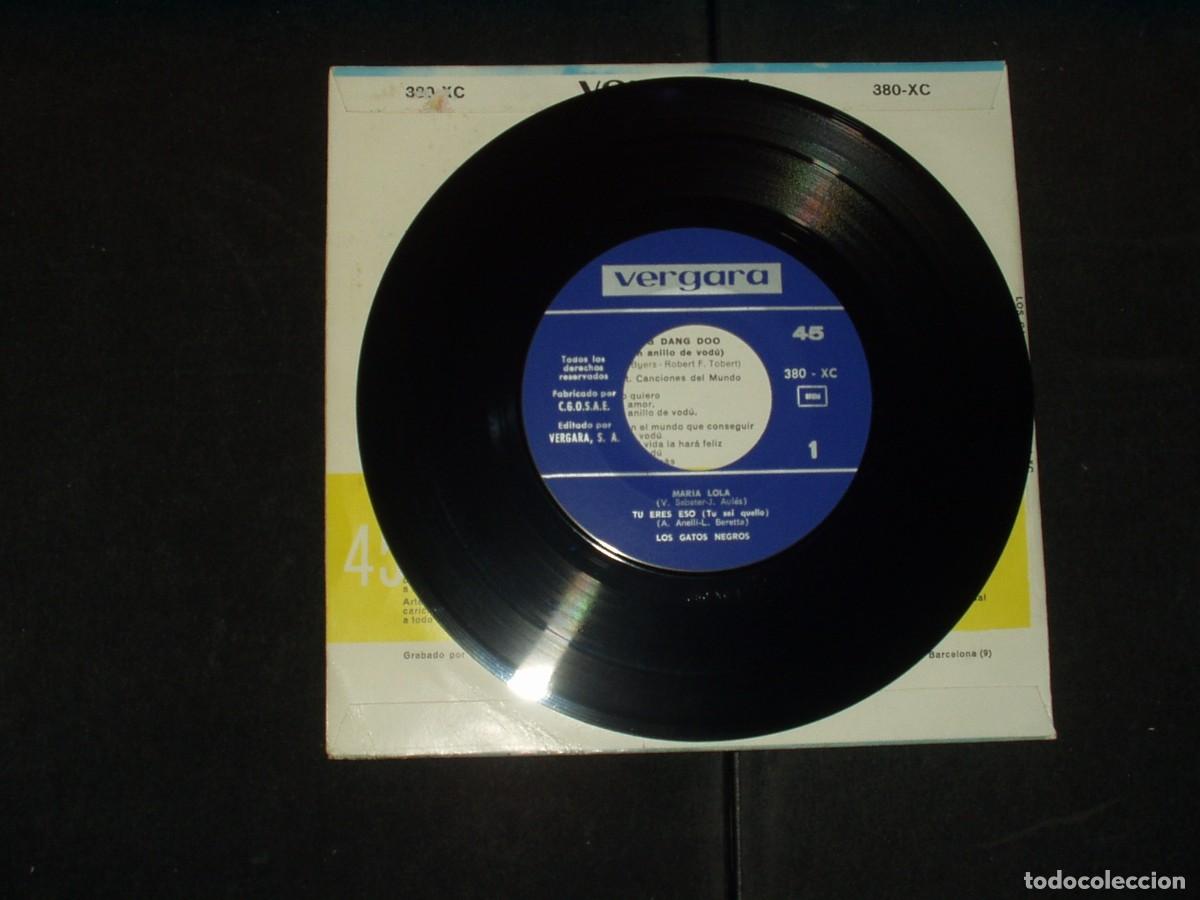 Discos de vinilo: GATOS NEGROS EP TU ERES ESO+3 - Foto 3