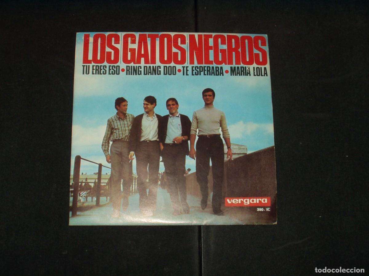 Discos de vinilo: GATOS NEGROS EP TU ERES ESO+3