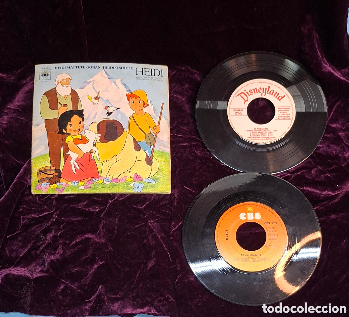 Discos de vinilo: Disco de vinilo de Heidi - Foto 7