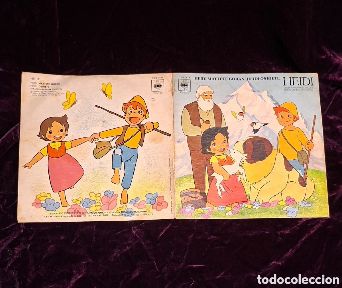 Discos de vinilo: Disco de vinilo de Heidi - Foto 8