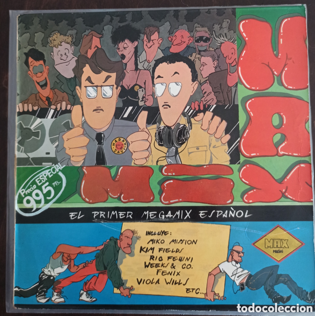 Discos de vinilo: Max Mix (El Primer Megamix Espa&ntilde;ol), - Foto 1