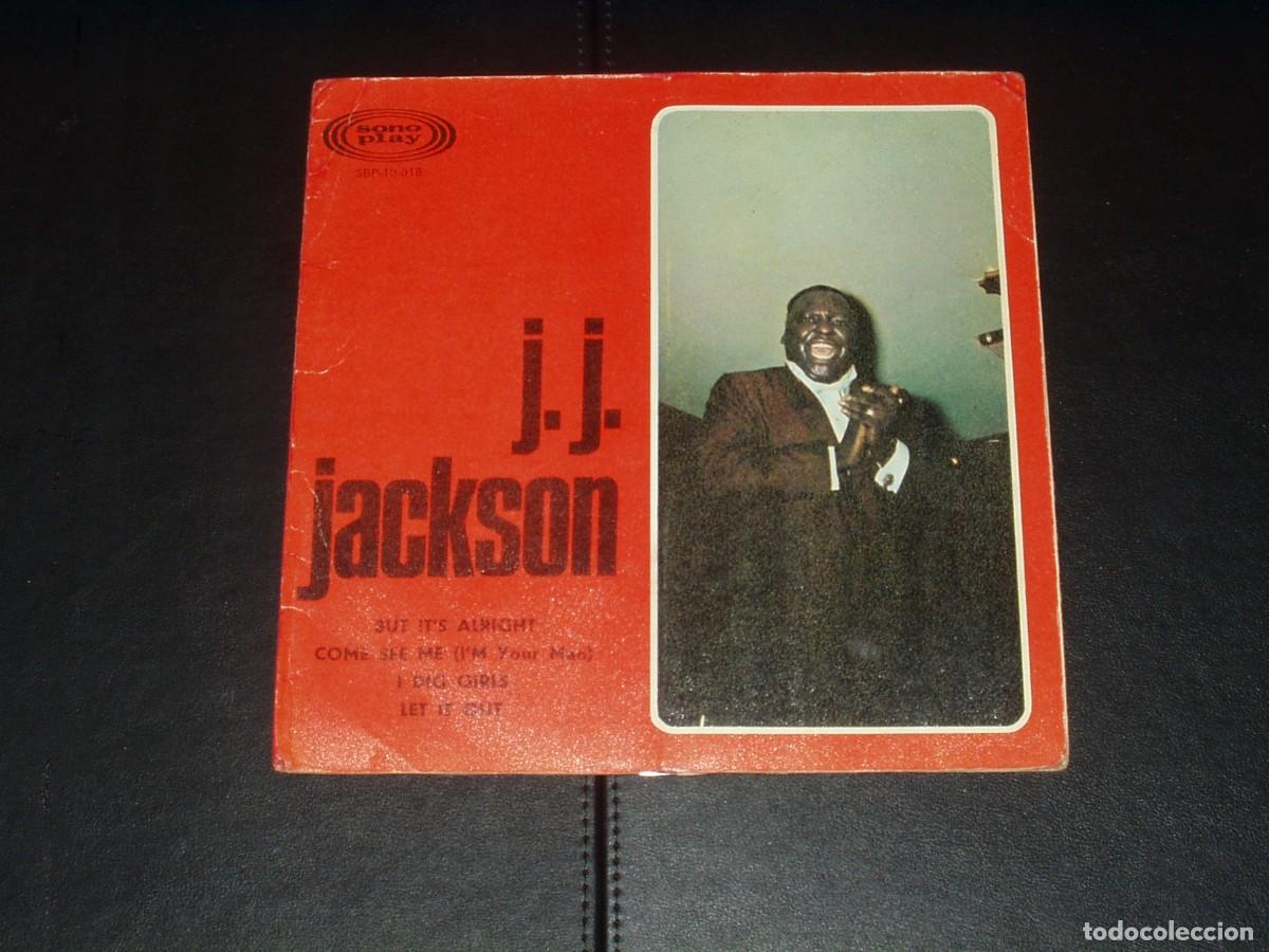 Discos de vinilo: J.J.JACKSON EP BUT ITS ALRIGHT+3 PORTADA GATEFOLD - Foto 1