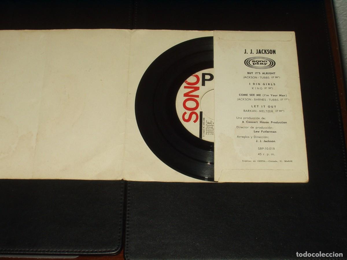 Discos de vinilo: J.J.JACKSON EP BUT ITS ALRIGHT+3 PORTADA GATEFOLD - Foto 3