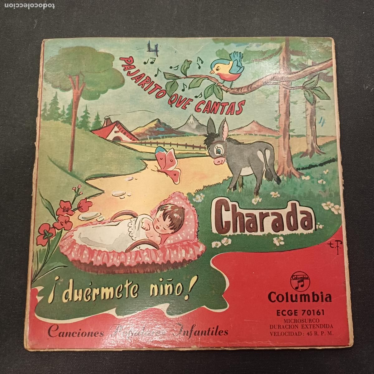 Discos de vinilo: CANCIONES POPULARES INFANTILES CON EL TRIPILI/PAJARITO QUE CANTAS/SINGLE.