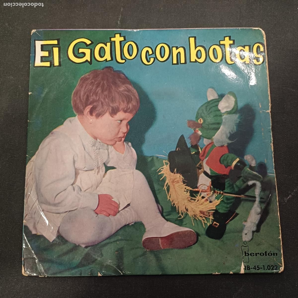 Discos de vinilo: EL GATO CON BOTAS/SINGLE MULTICOLOR.