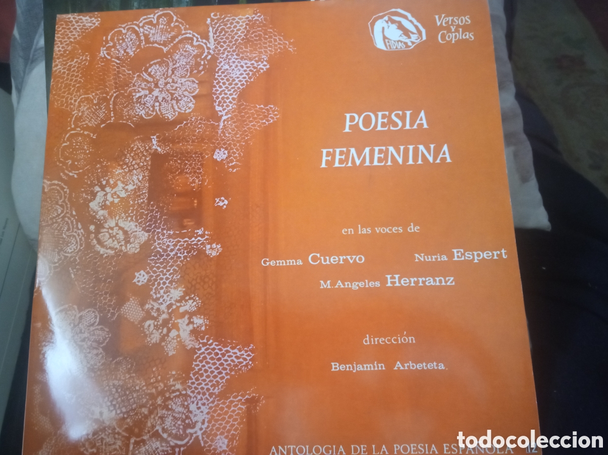 Discos de vinilo: Antiguo vinilo de 1966, Poes&iacute;a Femenina, muy buena conservaci&oacute;n