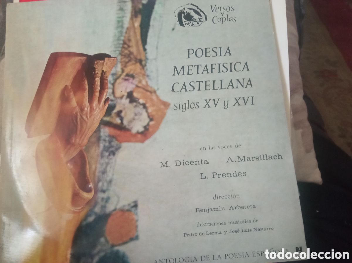 Discos de vinil: Poes&iacute;a Metaf&iacute;sica Castellana, siglos XV y XVI de 1966