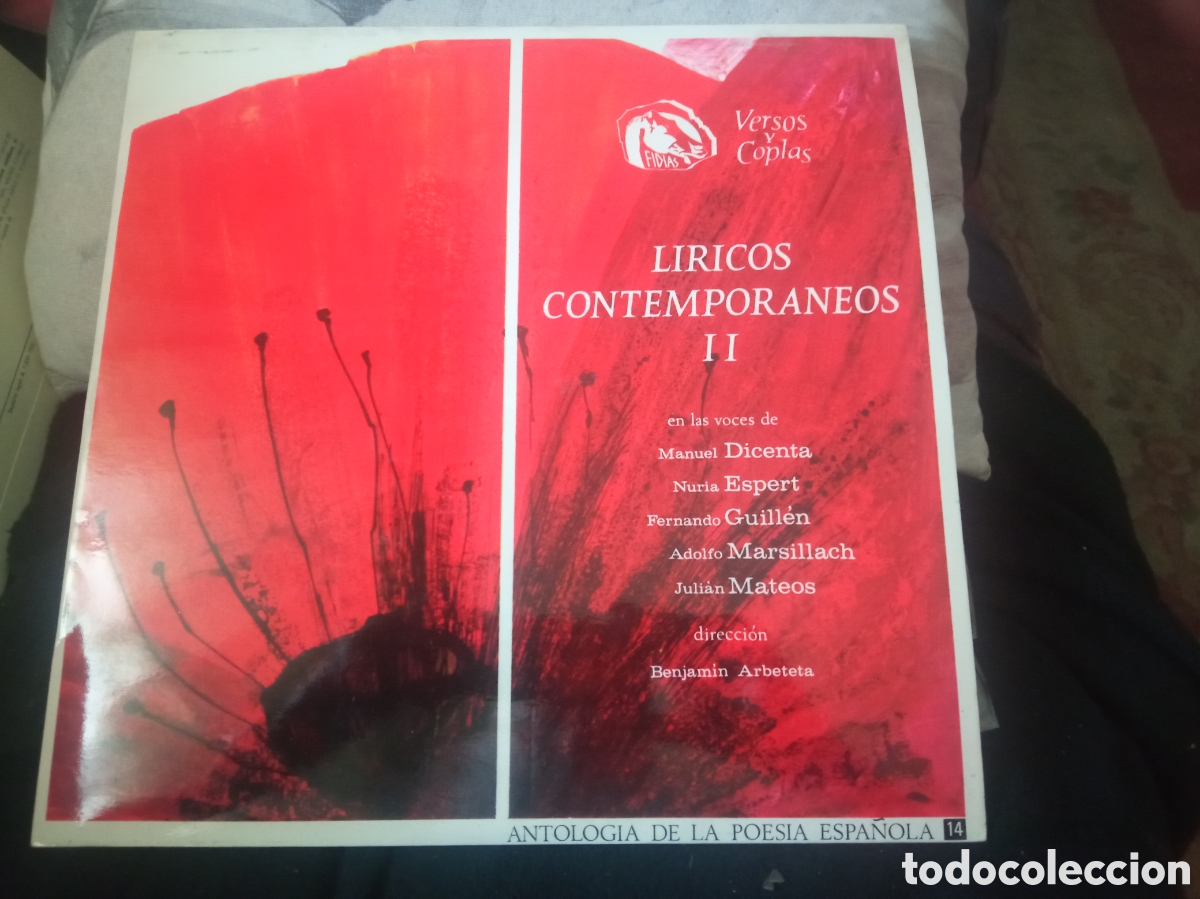 Discos de vinil: Lirios Comtemporaneos II, de 1967,muy buena conservaci&oacute;n