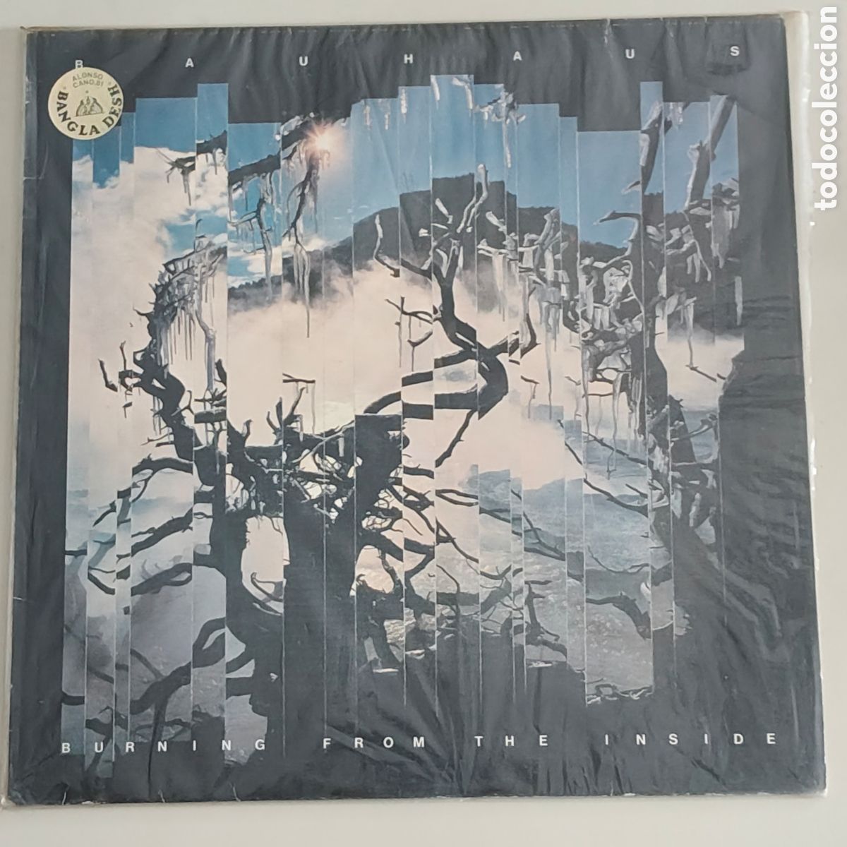 Discos de vinilo: Lote de 3 Lps vinilo grupo Bauhaus Post Punk rock g&oacute;tico