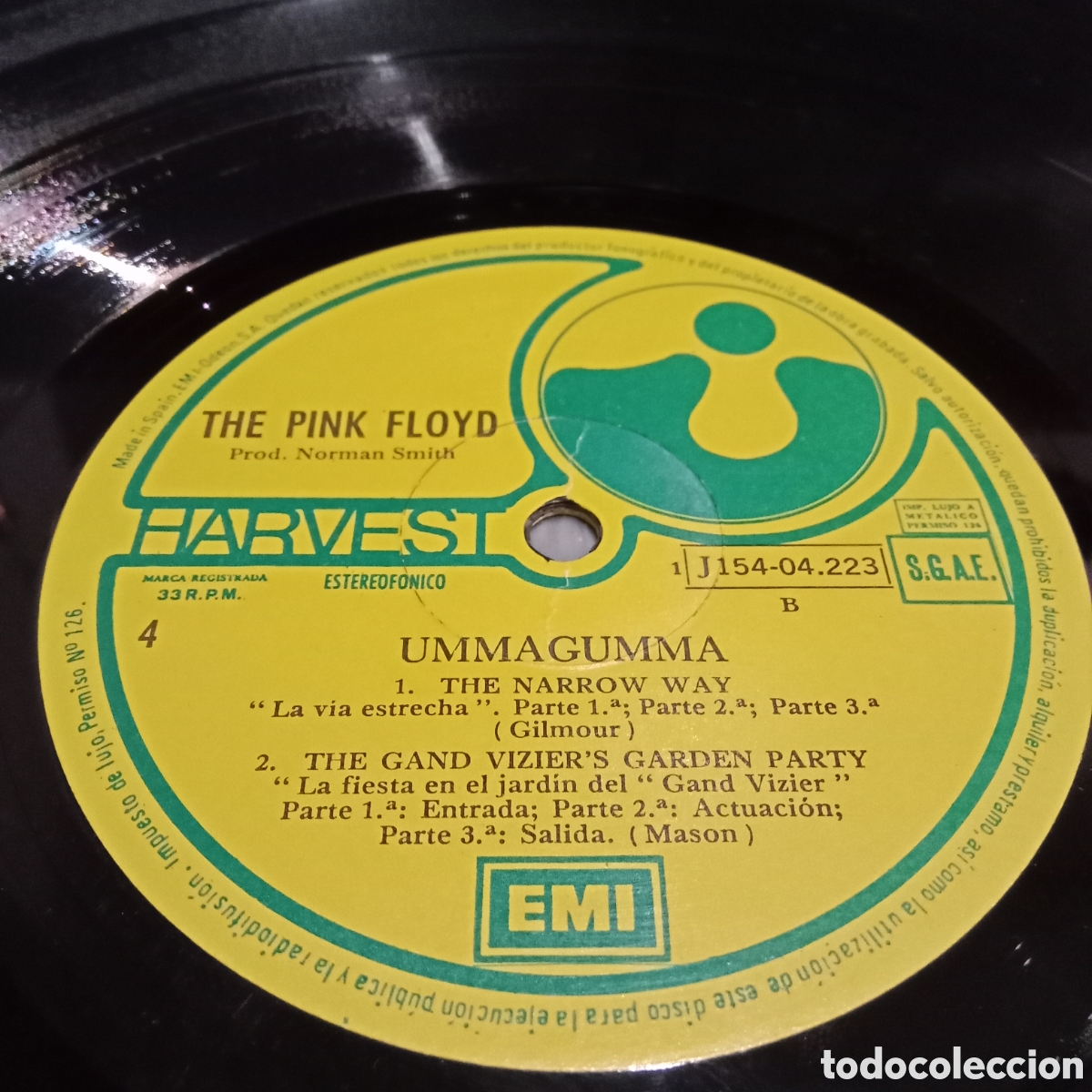 Discos de vinilo: PINK FLOYD - UMMAGUMMA - LP DOBLE GATEFOLD - Foto 9