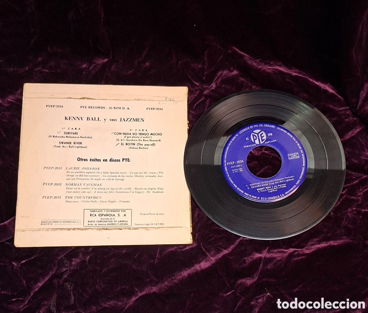 Discos de vinilo: Disco de vinilo de Kenny Ball y Sus Jazzmen. - Foto 7