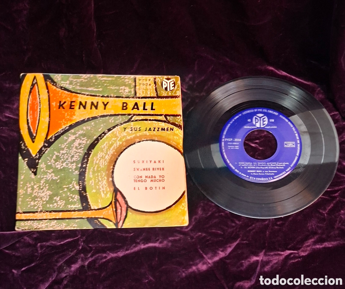 Discos de vinilo: Disco de vinilo de Kenny Ball y Sus Jazzmen.