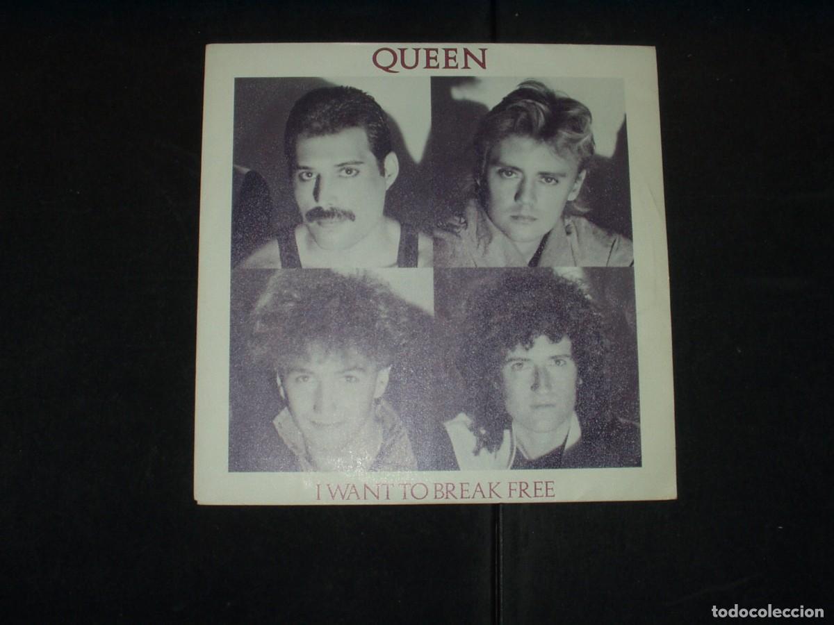 Discos de vinilo: QUEEN SINGLE I WANT TO BREAK FREE
