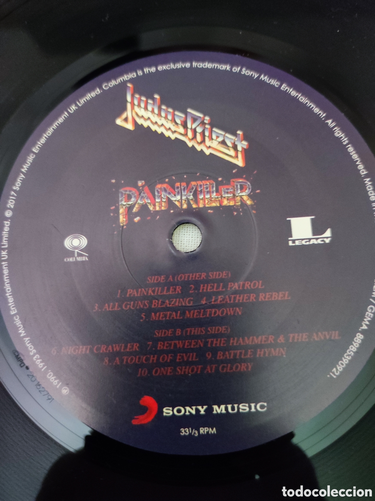 Discos de vinilo: JUDAS PRIEST - PAINKILLER - Foto 6
