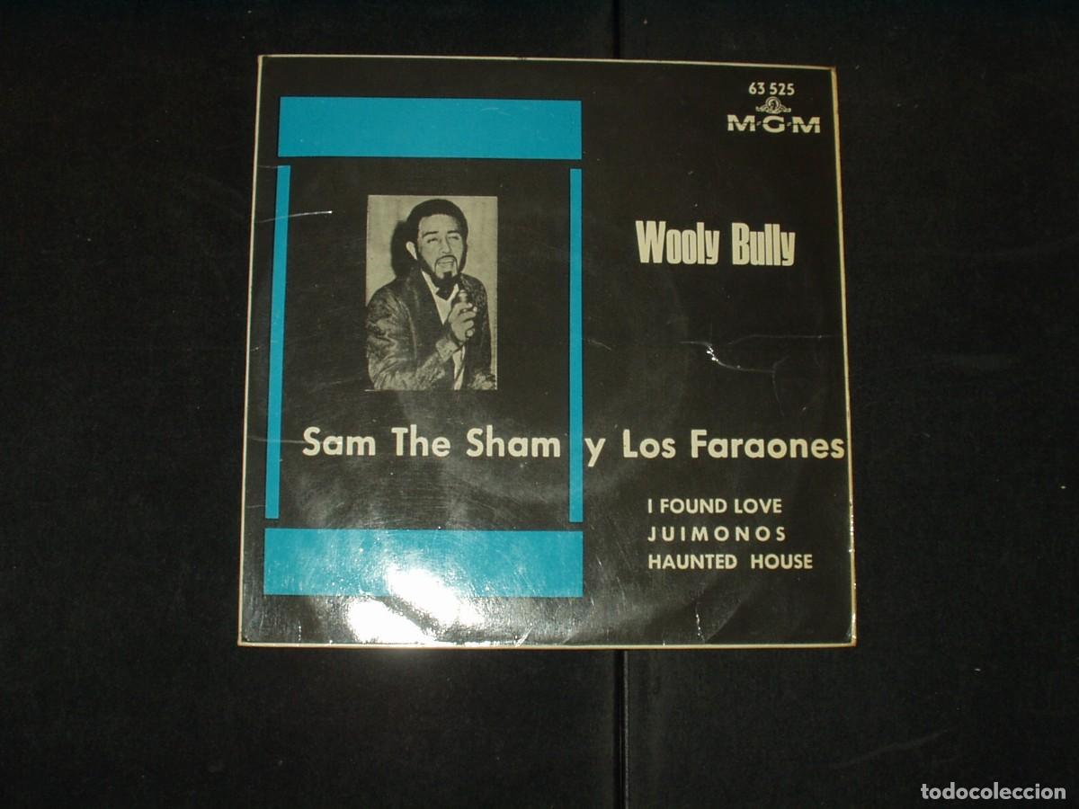 Discos de vinilo: SAM THE SHAM AND THE FARAONES EP WOOLY BULLY+3