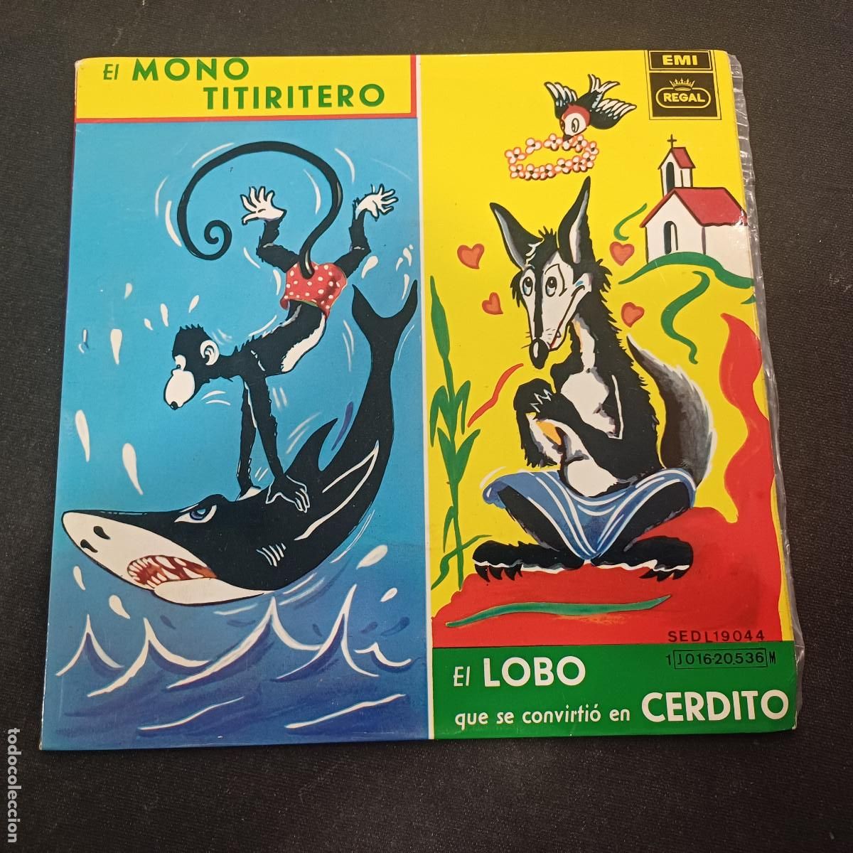 Discos de vinilo: EL MONO TITIRITERO/SINGLE.
