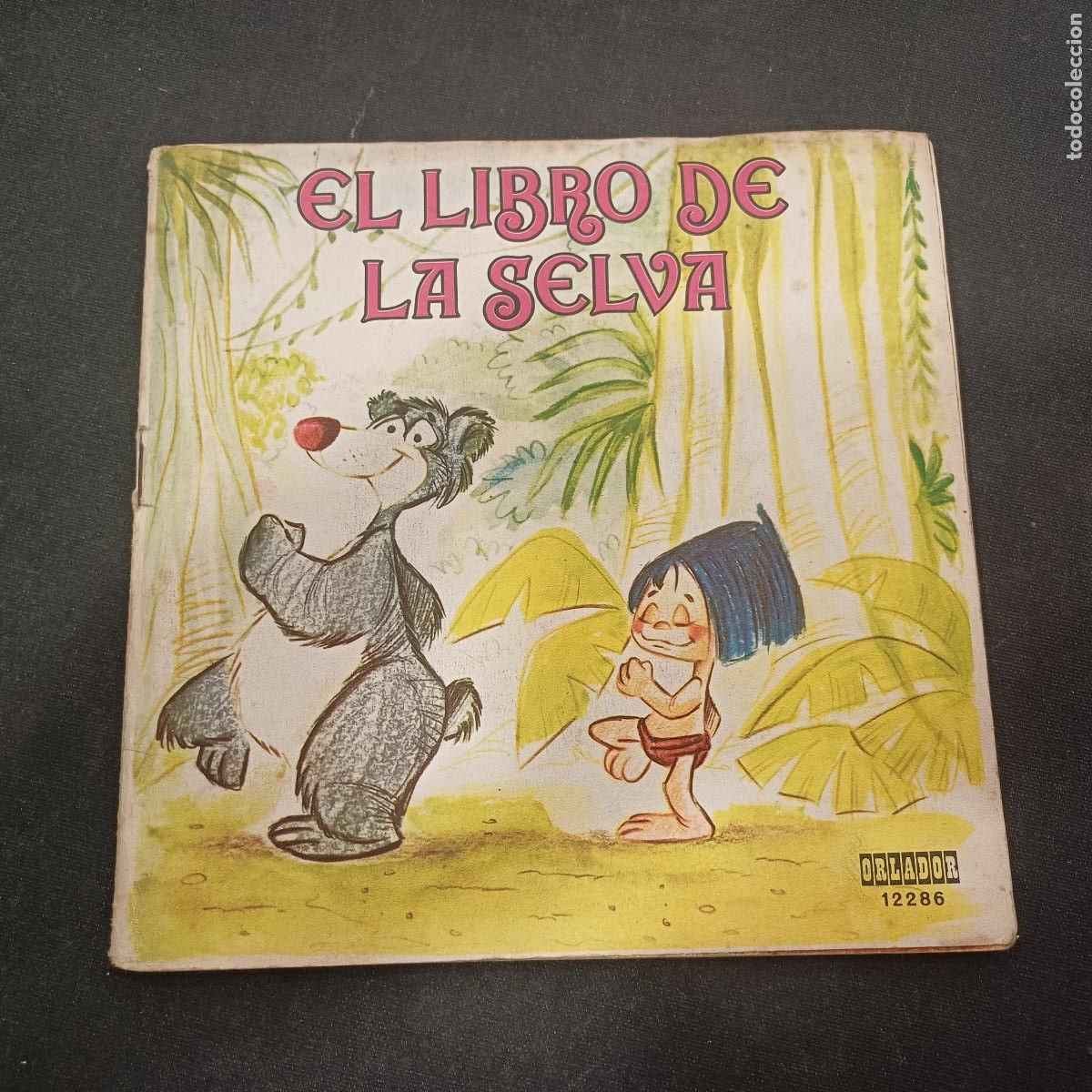 Discos de vinilo: EL LIBRO DE LA SELVA/SINGLE VINILO ROJO.