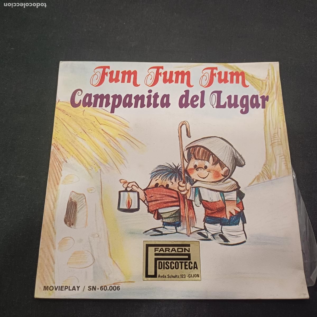 Discos de vinilo: ORFEON INFANTIL DE ESPA&Ntilde;A/FUM,FUM,FUM/SINGLE GATEFOLD VINILO ROJO.