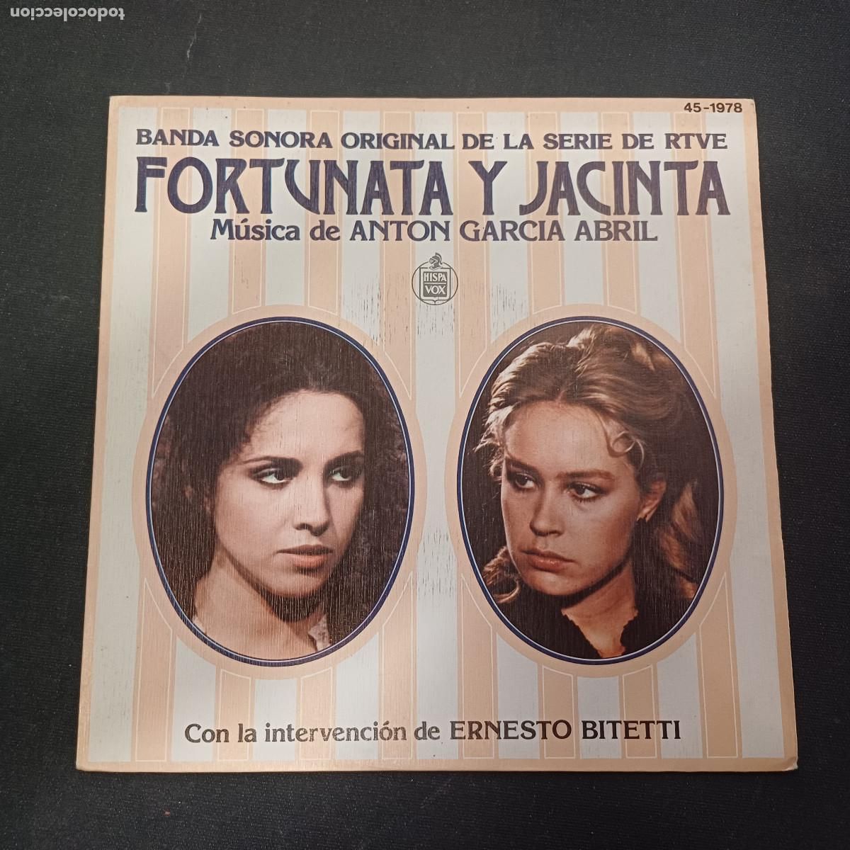 Discos de vinilo: FORTUNATA Y JACINTA/SINGLE BANDA ORIGINAL DE LA SERIE DE RTVE.