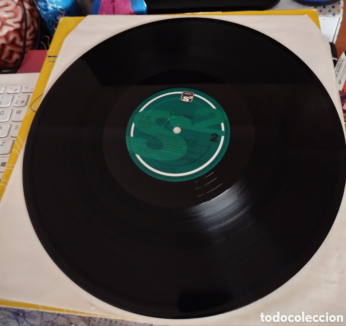 Discos de vinilo: Sunscreem - . Pressure US. - Foto 2