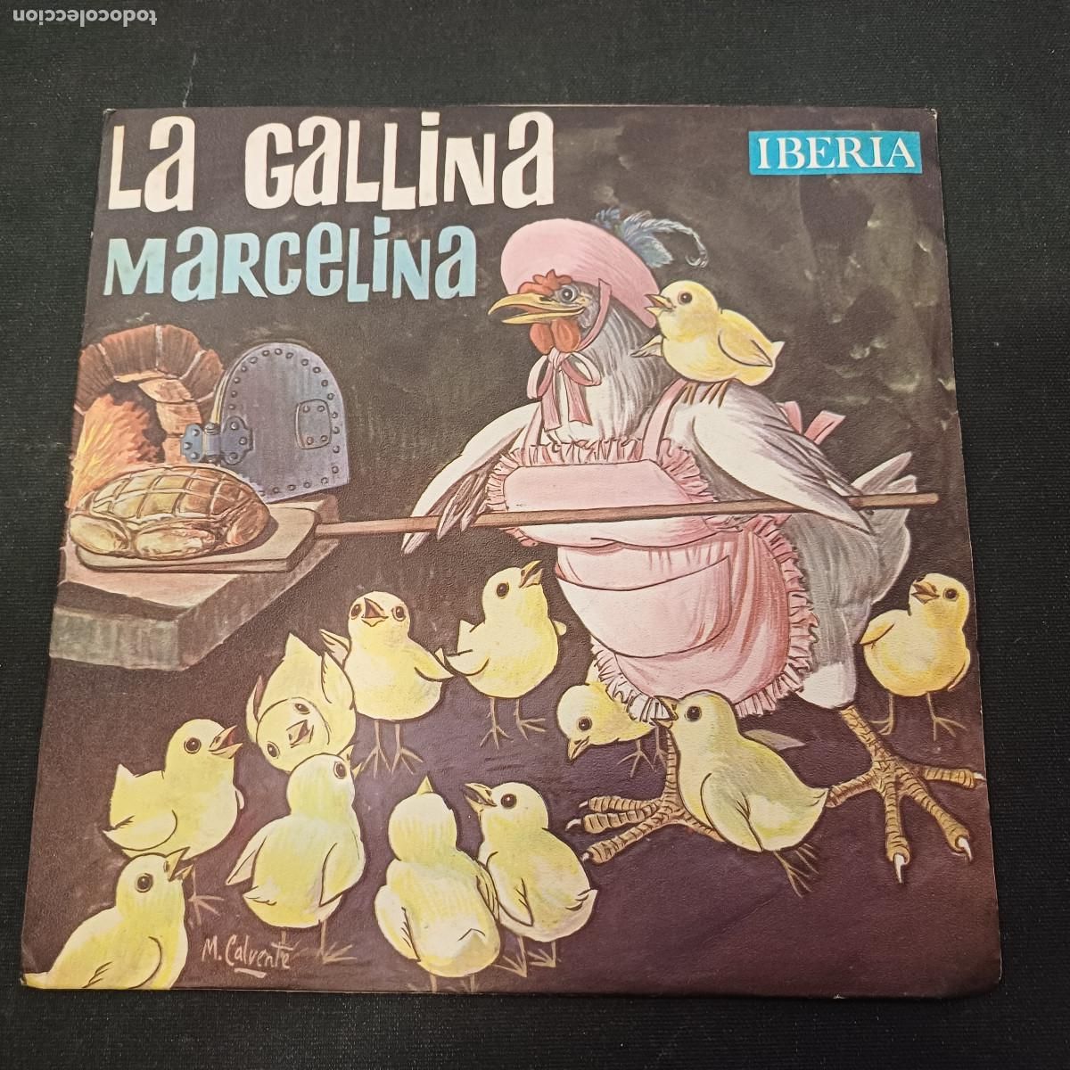 Discos de vinilo: LA GALLINA MARCELINA/SINGLE. - Foto 1