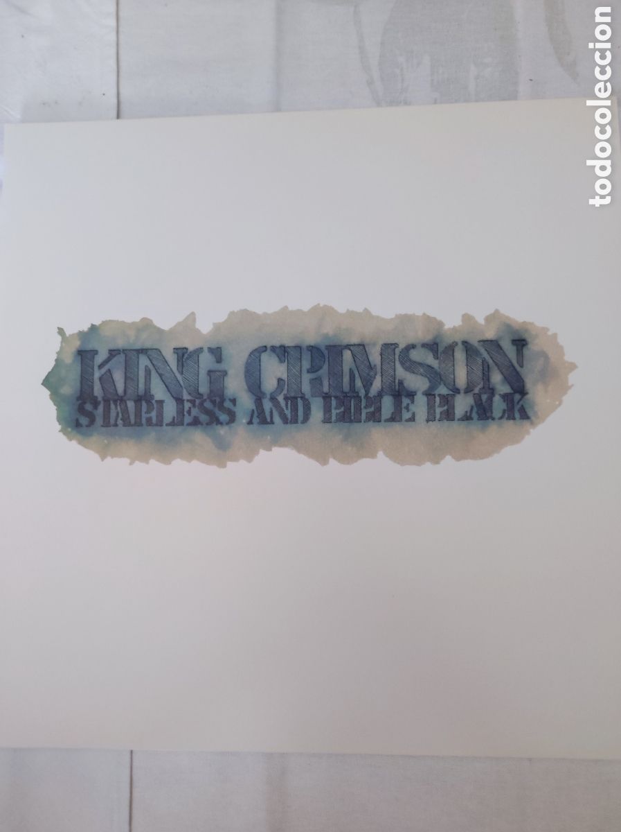 Discos de vinilo: KING CRIMSON - STARLESS AND BIBLE BLACK