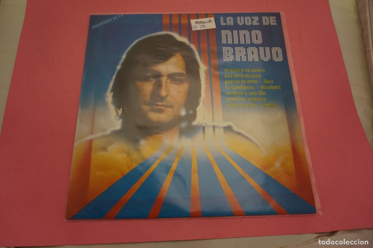 Discos de vinilo: LP - NINO BRAVO - LA VOZ DE NINO BRAVO - DISCO EN EXCELENTE ESTADO