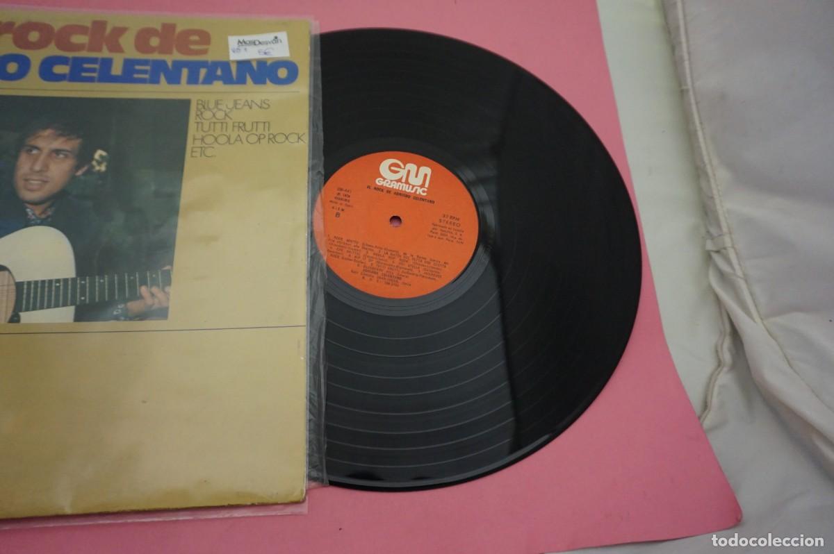 Discos de vinilo: LP - EL ROCK DE ADRIANO CELENTANO - DISCO EN BUEN ESTADO - Foto 2