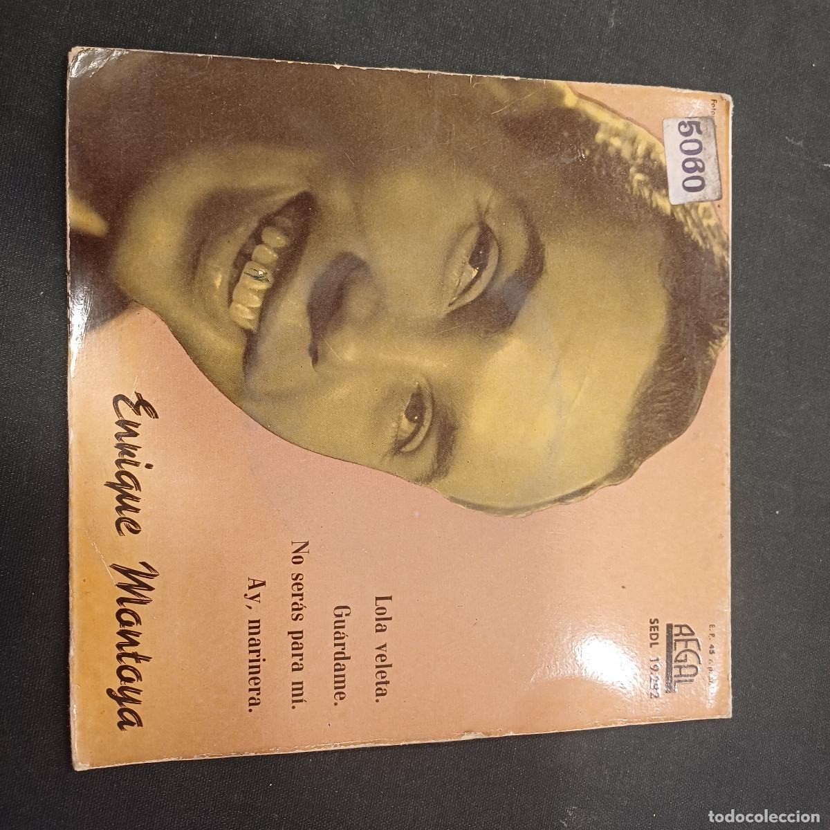 Discos de vinilo: ENRIQUE MONTOYA/LOLA VELETA/SINGLE.