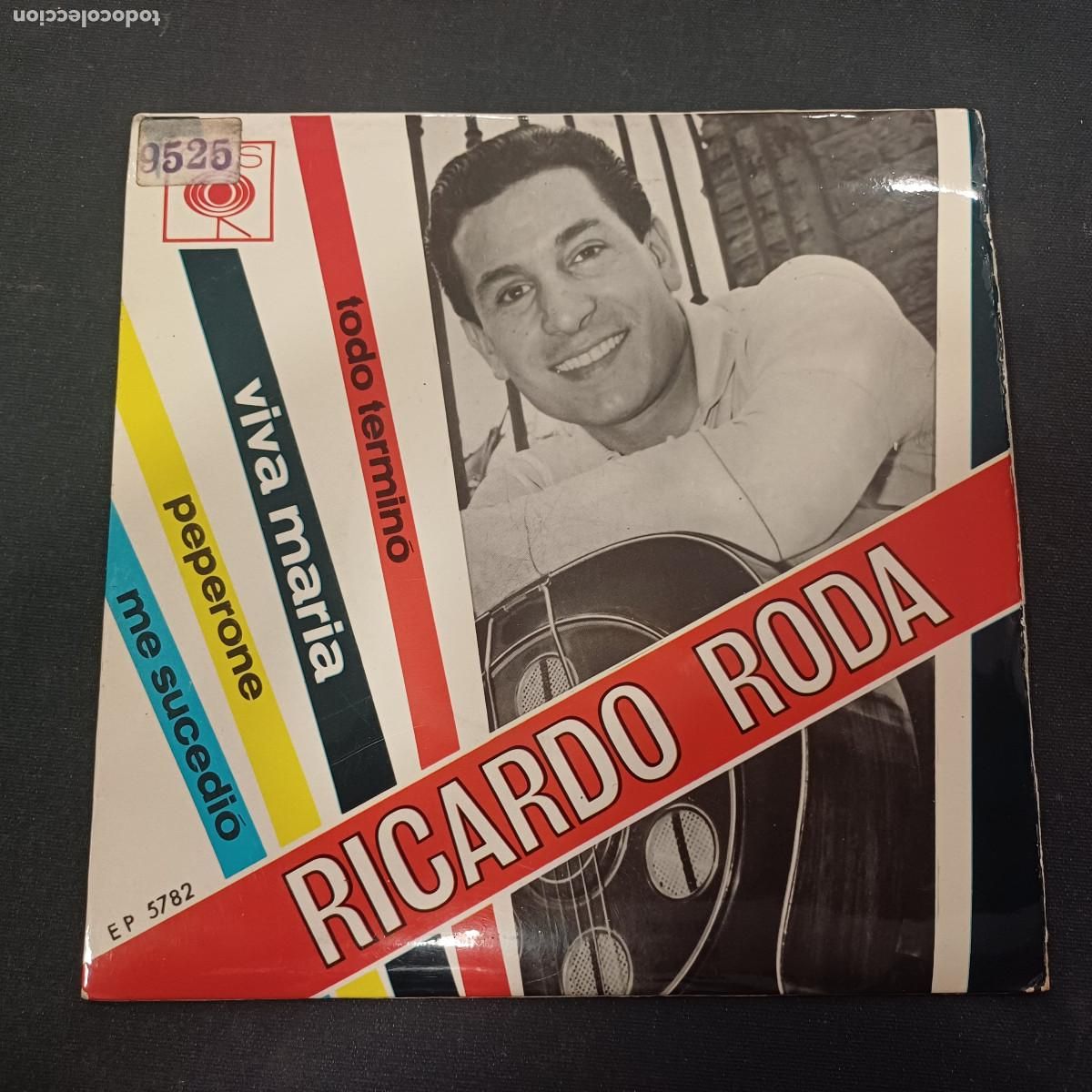 Discos de vinilo: RICARDO RODA/VIVA MARIA/SINGLE.