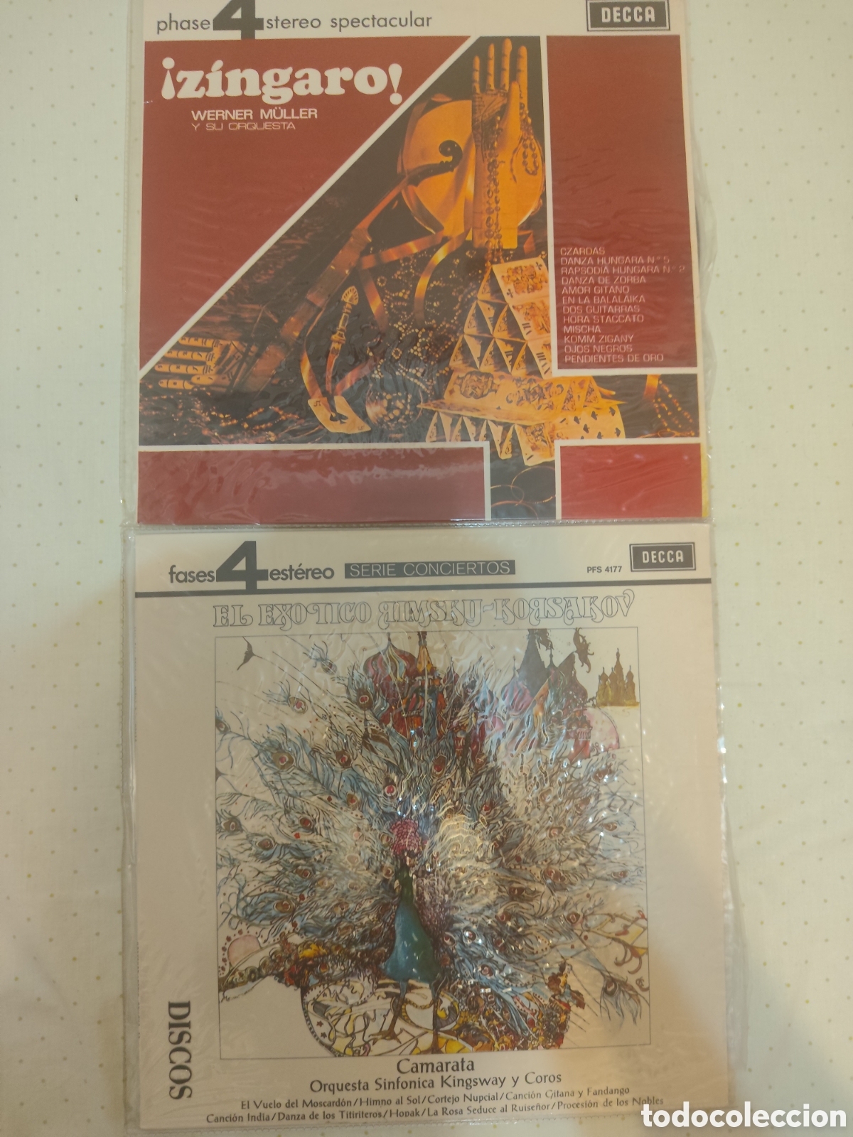 Discos de vinilo: Lote 2 vinilos Phase 4 Stereo de Decca - Foto 1