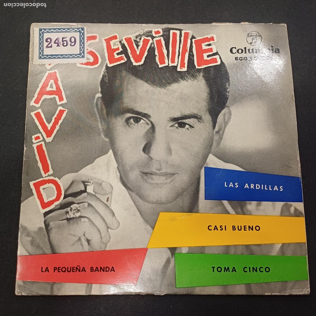 Discos de vinilo: DAVID SEVILLE/LAS ARDILLAS/SINGLE.
