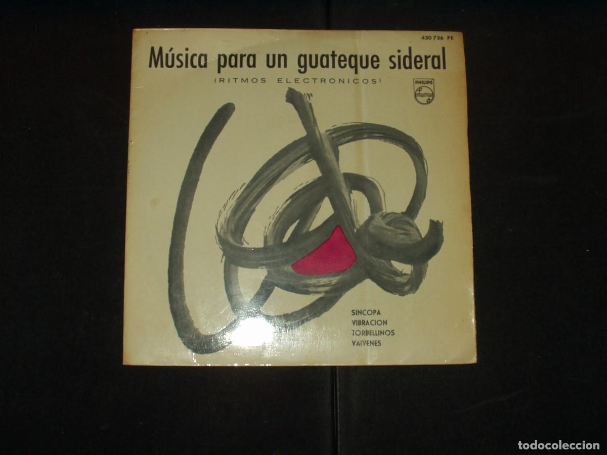 Discos de vinilo: MUSICA PARA UN GUATEQUE SIDERAL SINGLE (RITMOS ELECTRONICOS)