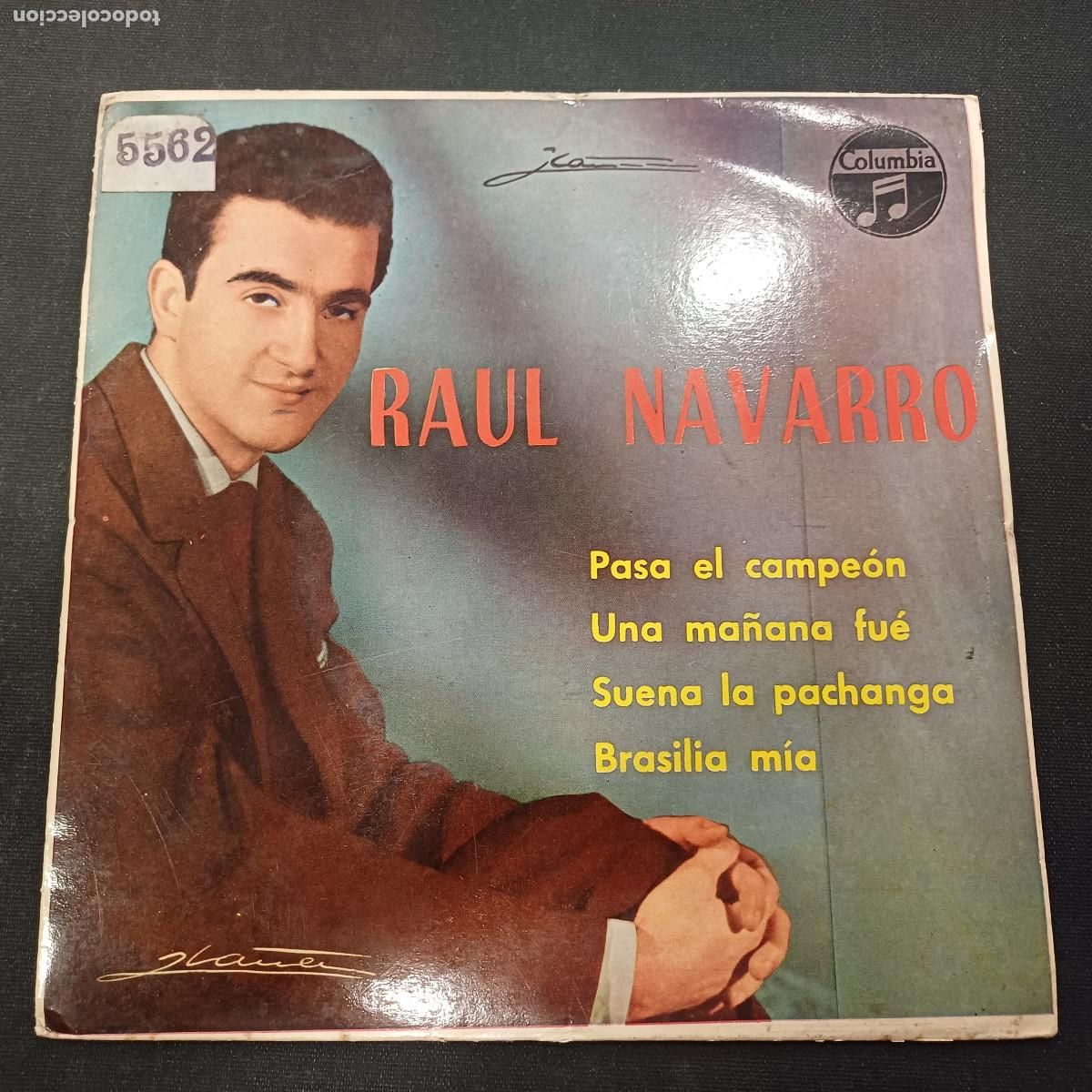Discos de vinilo: RAUL NAVARRO/PASA EL CAMPEON/SINGLE.