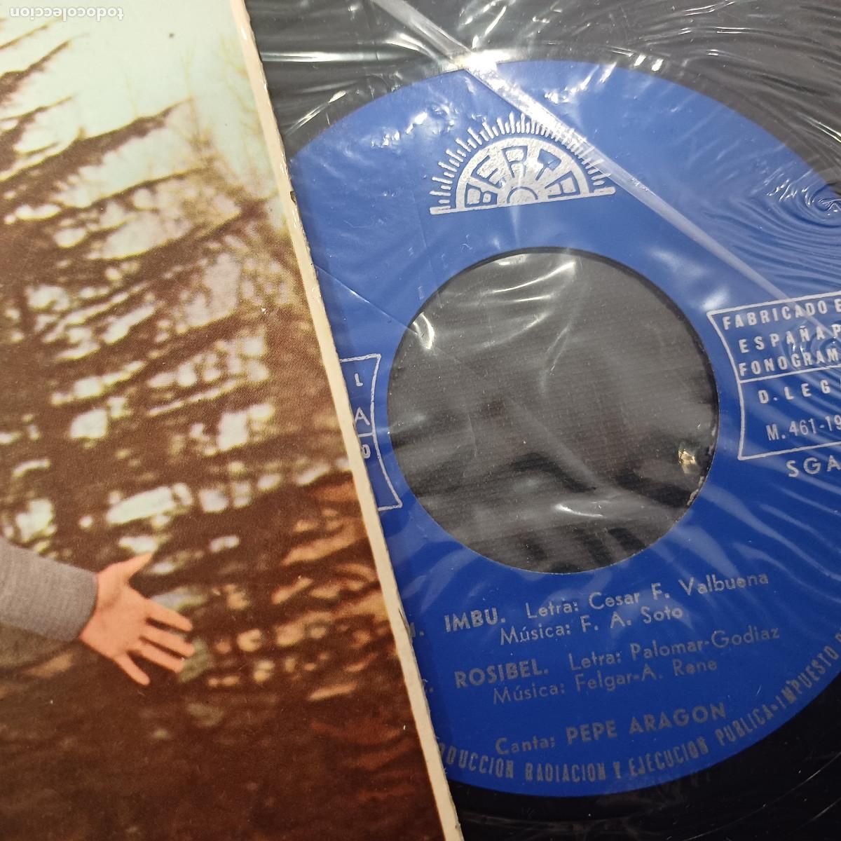 Discos de vinilo: PEPE ARAGON/IMBU/SINGLE. - Foto 2