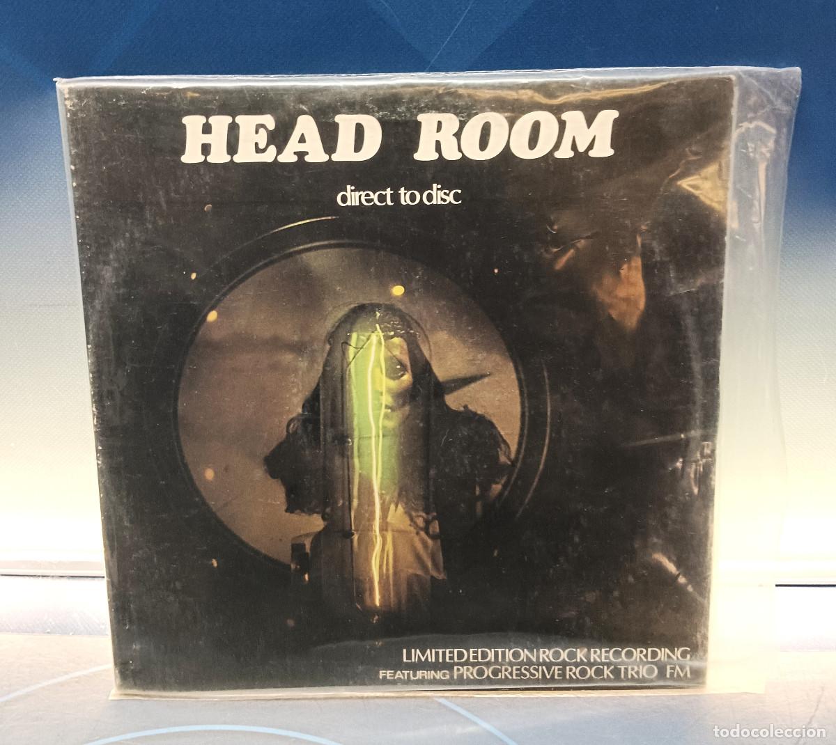 Discos de vinilo: Lp FM &ndash; Head Room. Direct to disc. Labyrinth Records LBR-1001, WRC-409.