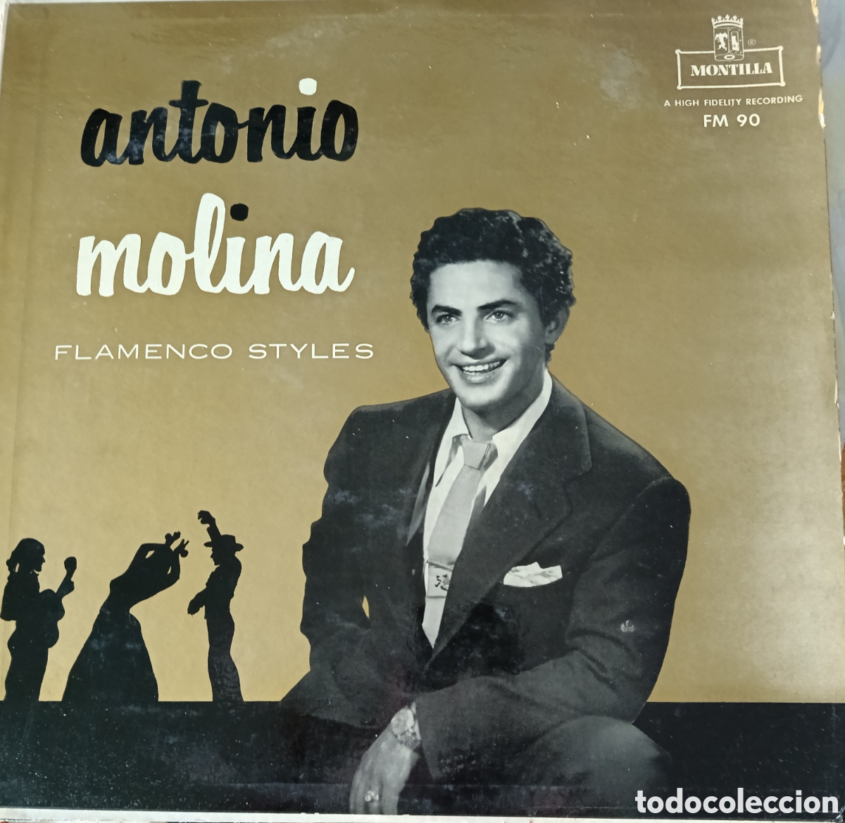 Discos de vinilo: Antonio Molina Lp sello Montilla editado en USA.