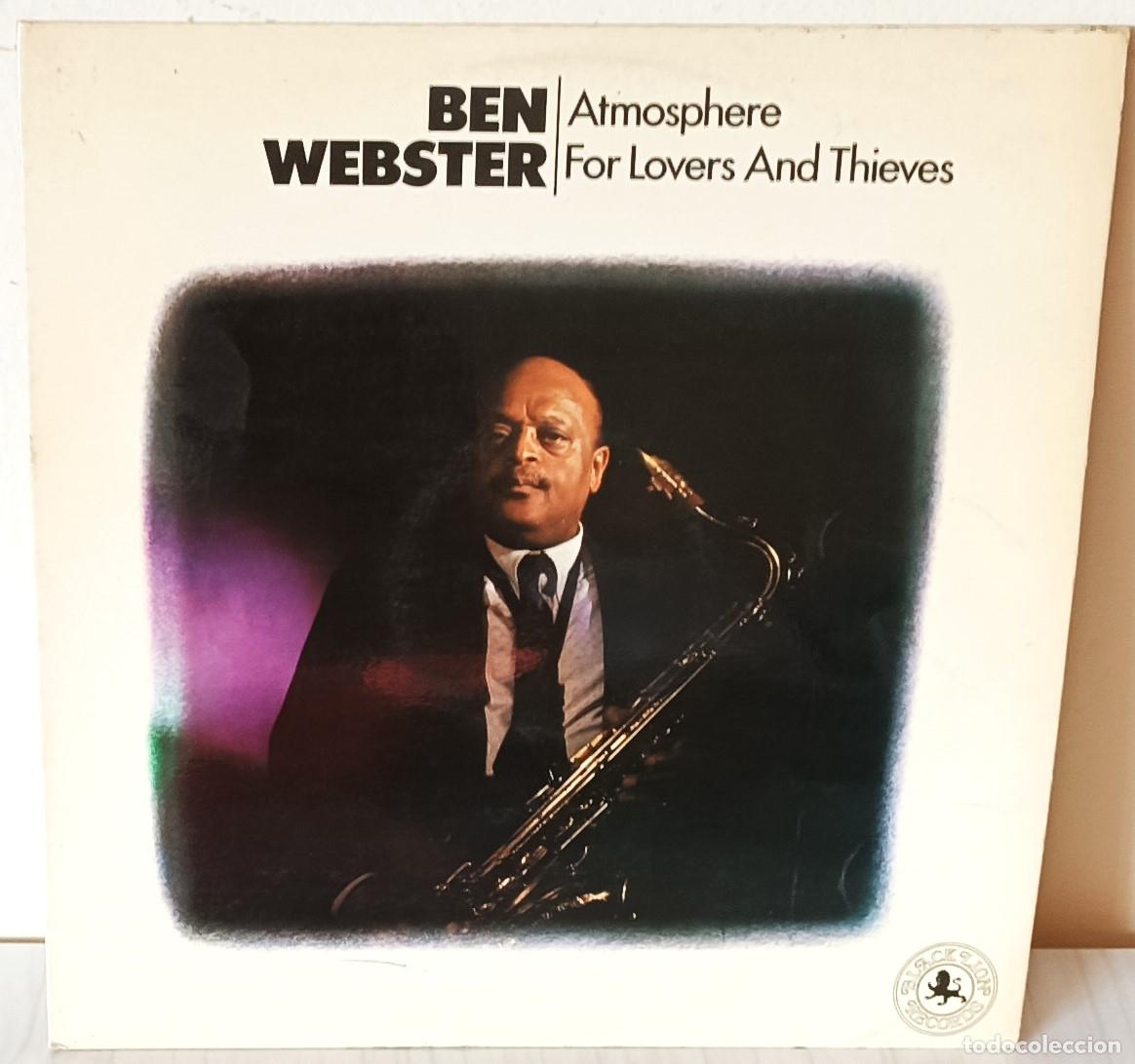 Discos de vinilo: BEN WEBSTER - ATMOSPHERE FOR LOVERS AND THIEVES BLACK LION - 1974