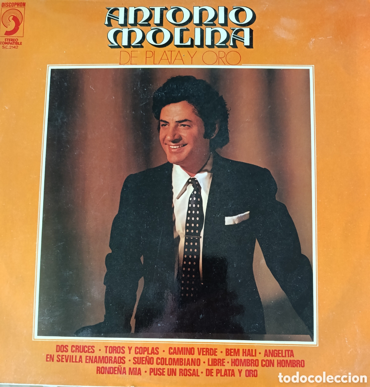 Discos de vinilo: Antonio Molina Lp sello Discophon editado en Espa&ntilde;a a&ntilde;o 1972.