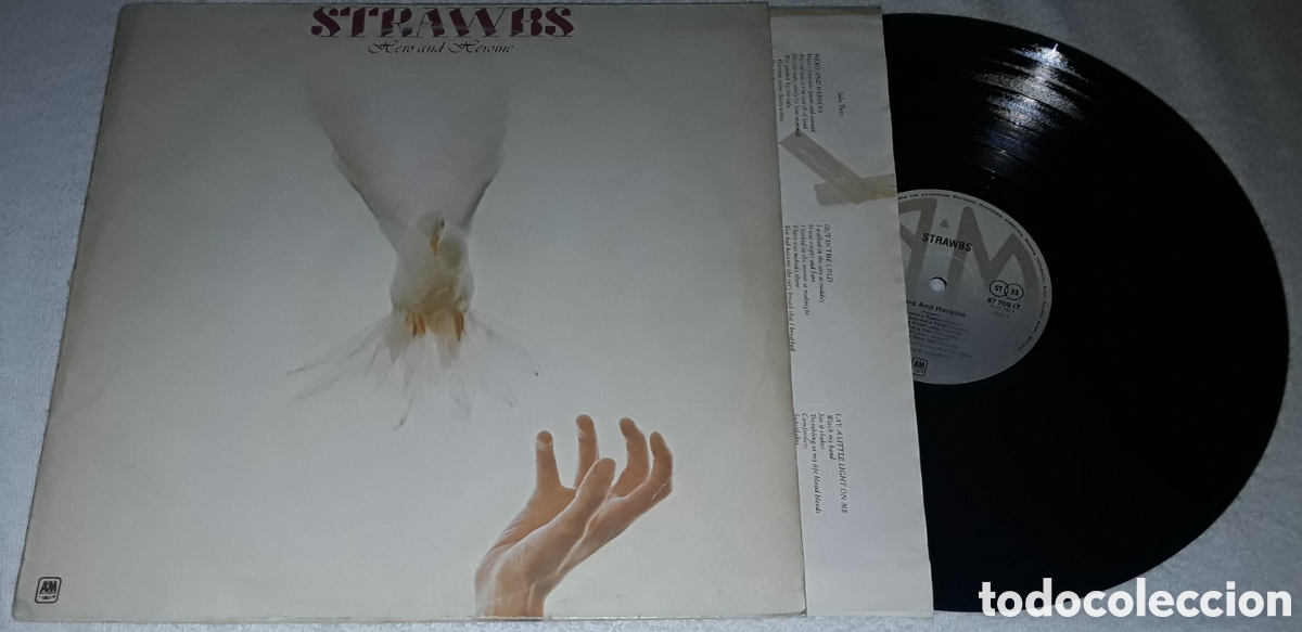 Discos de vinilo: LP - STRAWBS - HERO AND HEROINE - MADE IN GERMANY