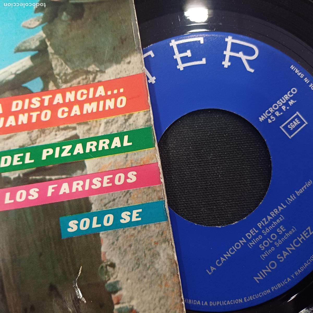 Discos de vinilo: NINO SANCHEZ/LOS FARISEOS/SINGLE. - Foto 2